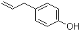 对烯丙基苯酚分子结构 (CAS 501-92-8)