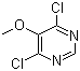 4,6-二氯-5-甲氧基嘧啶分子结构 (CAS 5018-38-2)