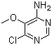 structure of CAS# 5018-41-7, 4-Amino-6-chloro-5-methoxypyrimidine
