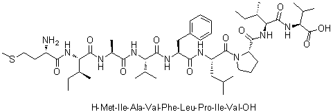 CAS # 503054-60-2, L-Methionyl-L-isoleucyl-L-alanyl-L-valyl-L-phenylalanyl-L-leucyl-L-prolyl-L-isoleucyl-L-valine