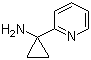 structure of CAS# 503417-37-6, 1-(Pyridin-2-yl)cyclopropanamine