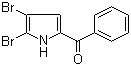 structure of CAS# 50372-61-7, 4,5-Dibromo-2-benzoylpyrrole