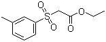 CAS 登录号：50397-63-2, 2-[(3-甲基苯基)磺酰基]乙酸乙酯