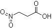 structure of CAS# 504-88-1, 3-Nitropropanoic acid