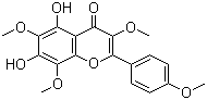 CAS # 50461-86-4, Araneosol, 5,7-Dihydroxy-3,4',6,8-tetramethoxyflavone