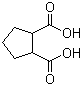 structure of CAS# 50483-99-3, 1,2-Cyclopentanedicarboxylic acid