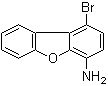 1-溴-4-氨基二苯并呋喃分子结构 (CAS 50548-39-5)