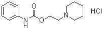 CAS 登录号：50594-06-4, 1-哌啶乙醇 1-(N-苯基氨基甲酸)酯盐酸盐
