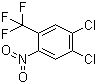 structure of CAS# 50594-31-5, 3,4-Dichloro-6-nitrobenzotrifluoride