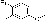 structure of CAS# 50638-48-7, 4-Bromo-2,3-dimethylanisole