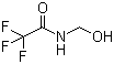 structure of CAS# 50667-69-1, N-(Hydroxymethyl)trifluoroacetamide