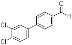 structure of CAS# 50670-78-5, 3',4'-Dichlorobiphenyl-4-carbaldehyde