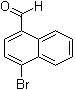 4-Bromo-1-naphthalenecarboxaldehyde molecular structure (CAS 50672-84-9)
