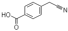 structure of CAS# 50685-26-2, 4-(Cyanomethyl)benzoic acid
