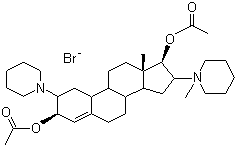 structure of CAS# 50700-72-6, Vecuronium bromide