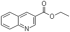 3-Quinolinecarboxylic acid ethyl ester molecular structure (CAS 50741-46-3)