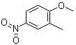 structure of CAS# 50741-92-9, 2-Methyl-4-nitroanisole