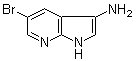 structure of CAS# 507462-51-3, 5-Bromo-1H-pyrrolo[2,3-b]pyridin-3-amine
