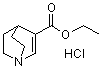 CAS # 50790-85-7, 1-Azabicyclo[2.2.2]oct-2-ene-3-carboxylic acid ethyl ester hydrochloride