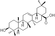 齐墩果酸分子结构 (CAS 508-02-1)