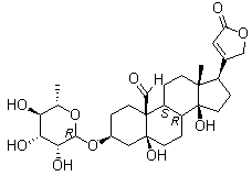 structure of CAS# 508-75-8, Convallotoxin