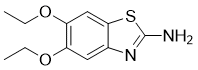 CAS # 50850-95-8, 5,6-Diethoxy-1,3-benzothiazol-2-amine