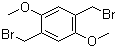 structure of CAS# 50874-27-6, 2,5-Bis(bromomethyl)-1,4-dimethoxybenzene