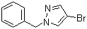 structure of CAS# 50877-41-3, 1-Benzyl-4-bromo-1H-pyrazole