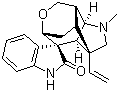 structure of CAS# 509-15-9, 钩吻碱