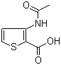 structure of CAS# 50901-18-3, 3-(Acetylamino)thiophene-2-carboxylic acid