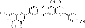 Taiwanhomoflavone B molecular structure (CAS 509077-91-2)
