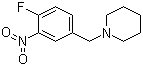 structure of CAS# 509093-74-7, 1-(4-Fluoro-3-nitrobenzyl)piperidine