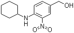 structure of CAS# 509094-02-4, 4-(Cyclohexylamino)-3-nitrobenzenemethanol