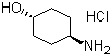 structure of CAS# 50910-54-8, trans-4-Aminocyclohexanol hydrochloride