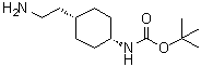 [cis-4-(2-Aminoethyl)cyclohexyl]carbamic acid 1,1-dimethylethyl ester molecular structure (CAS 509143-12-8)