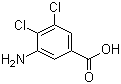 structure of CAS# 50917-30-1, 3-氨基-4,5-二氯苯甲酸