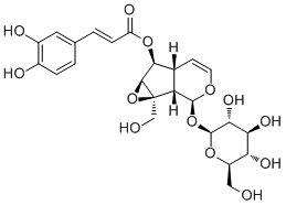 CAS # 50932-19-9, Verminoside, (-)-Verminoside, Caffeoyl catalpol, Catalpol 6-caffeate