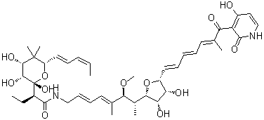 摩雪霉素分子结构 (CAS 50935-71-2)
