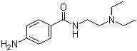 普鲁卡因胺分子结构 (CAS 51-06-9)
