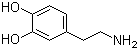 CAS # 51-61-6, Dopamine, 2-(3,4-Dihydroxyphenyl)ethylamine, 3,4-Dihydroxyphenethylamine, 3-Hydroxytyramine