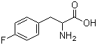 structure of CAS# 51-65-0, DL-4-Fluorophenylalanine
