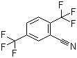 2,5-双三氟甲基苯腈分子结构 (CAS 51012-27-2)