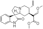 异去氢钩藤碱分子结构 (CAS 51014-29-0)