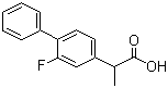 structure of CAS# 5104-49-4, Flurbiprofen