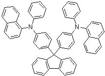 N,N'-(9H-Fluoren-9-ylidenedi-4,1-phenylene)bis[N-phenyl-1-naphthalenamine] molecular structure (CAS 510775-24-3)