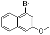 1-溴-3-甲氧基萘分子结构 (CAS 5111-34-2)