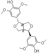 鹅掌楸树脂醇 A分子结构 (CAS 51152-20-6)