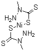 CAS # 51154-71-3, 1-Methylhydrazinecarbodithioic acid nickel complex, NSC 268464