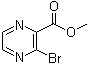 structure of CAS# 51171-02-9, 3-Bromopyrazine-2-carboxylic acid methyl ester