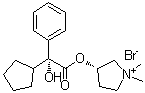 赤式-格隆溴铵分子结构 (CAS 51186-83-5)